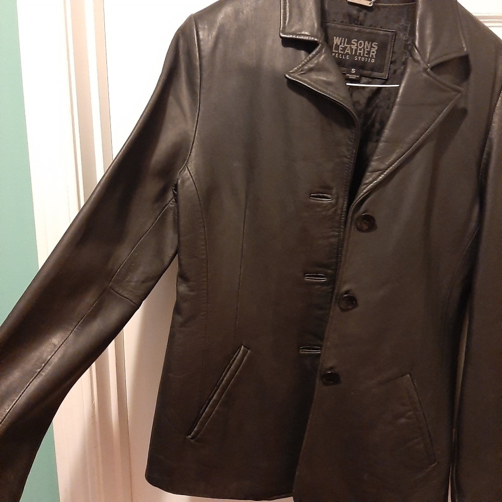 Leather jacket